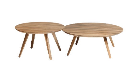 Table basse Oblique — Chêne