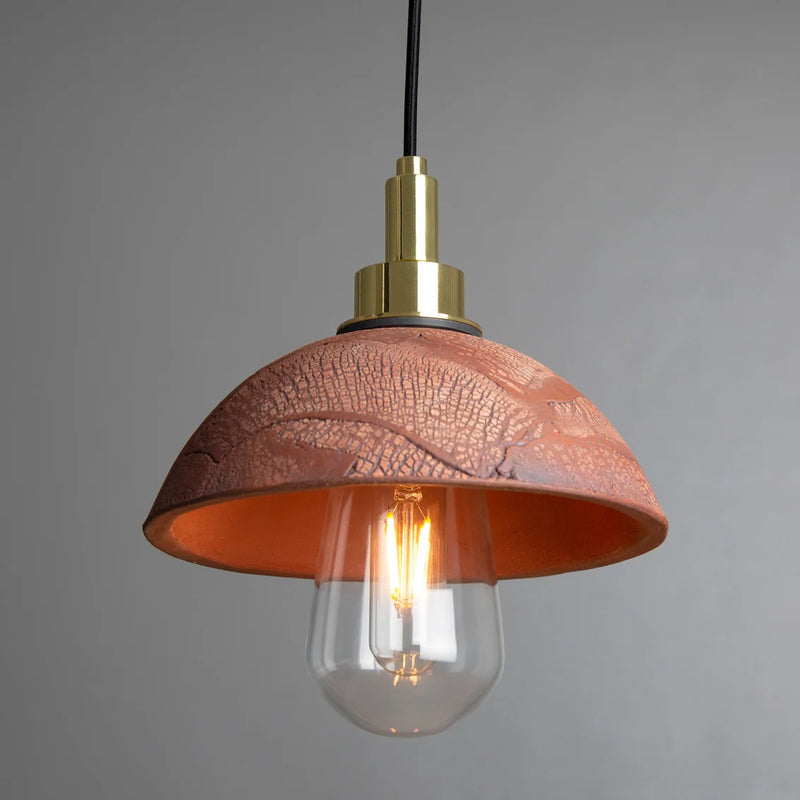 Suspension dôme Kingii — Rouge Fer