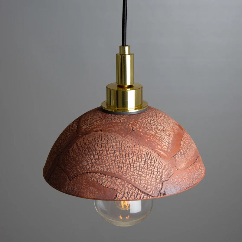 Suspension dôme Kingii — Rouge Fer