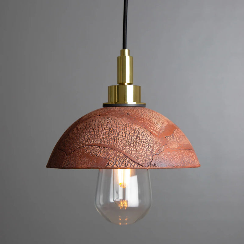 Suspension dôme Kingii — Rouge Fer