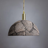 Suspension Dôme Kauri — Noir Argile