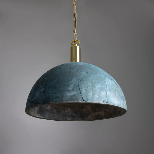 Suspension Dôme Kauri — Bleu Terre