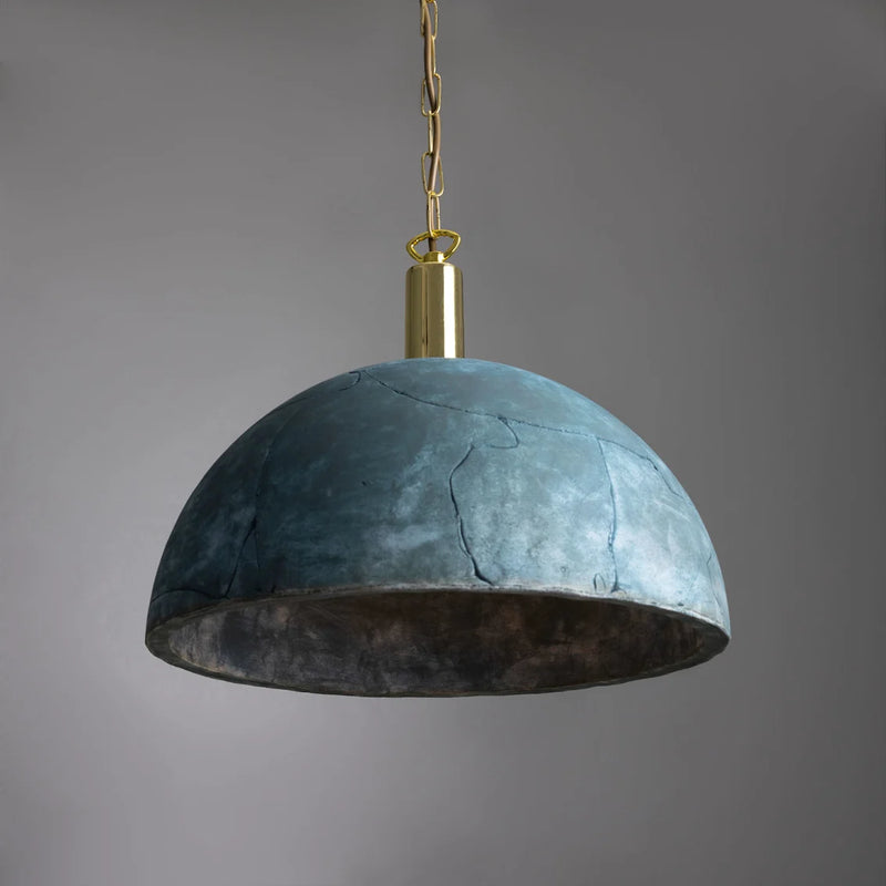 Suspension Dôme Kauri — Bleu Terre