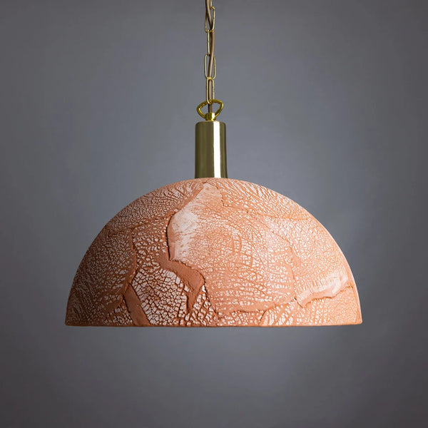 Suspension Dôme Kauri — Rouge Fer