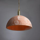 Suspension Dôme Kauri — Rouge Fer