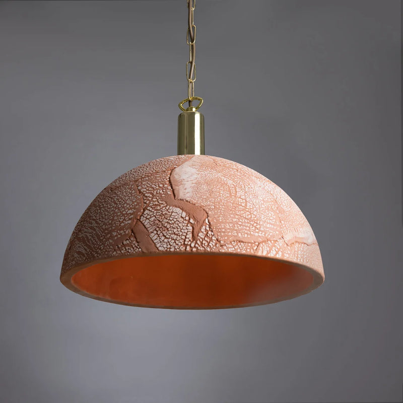 Suspension Dôme Kauri — Rouge Fer