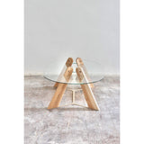 Table basse Pince Mi — Frêne