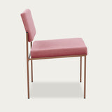 Chaise Cube — Rose