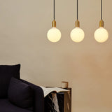 Suspension Linear Triple Pendant Sphere IV