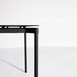 Table de diner Fromme - rectangulaire — Noir
