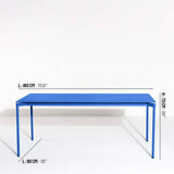 Table de diner Fromme — Bleu
