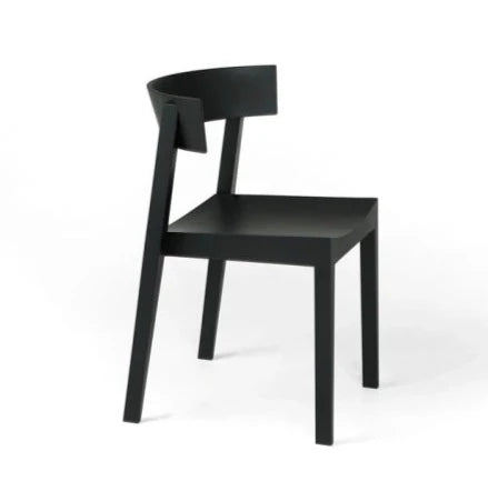 Chaise BIK - dossier long — Noir