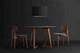 Chaise Zenso — Noyer gris