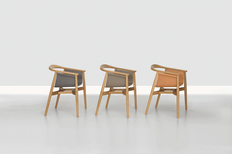 Fauteuil Pelle — Asphalt